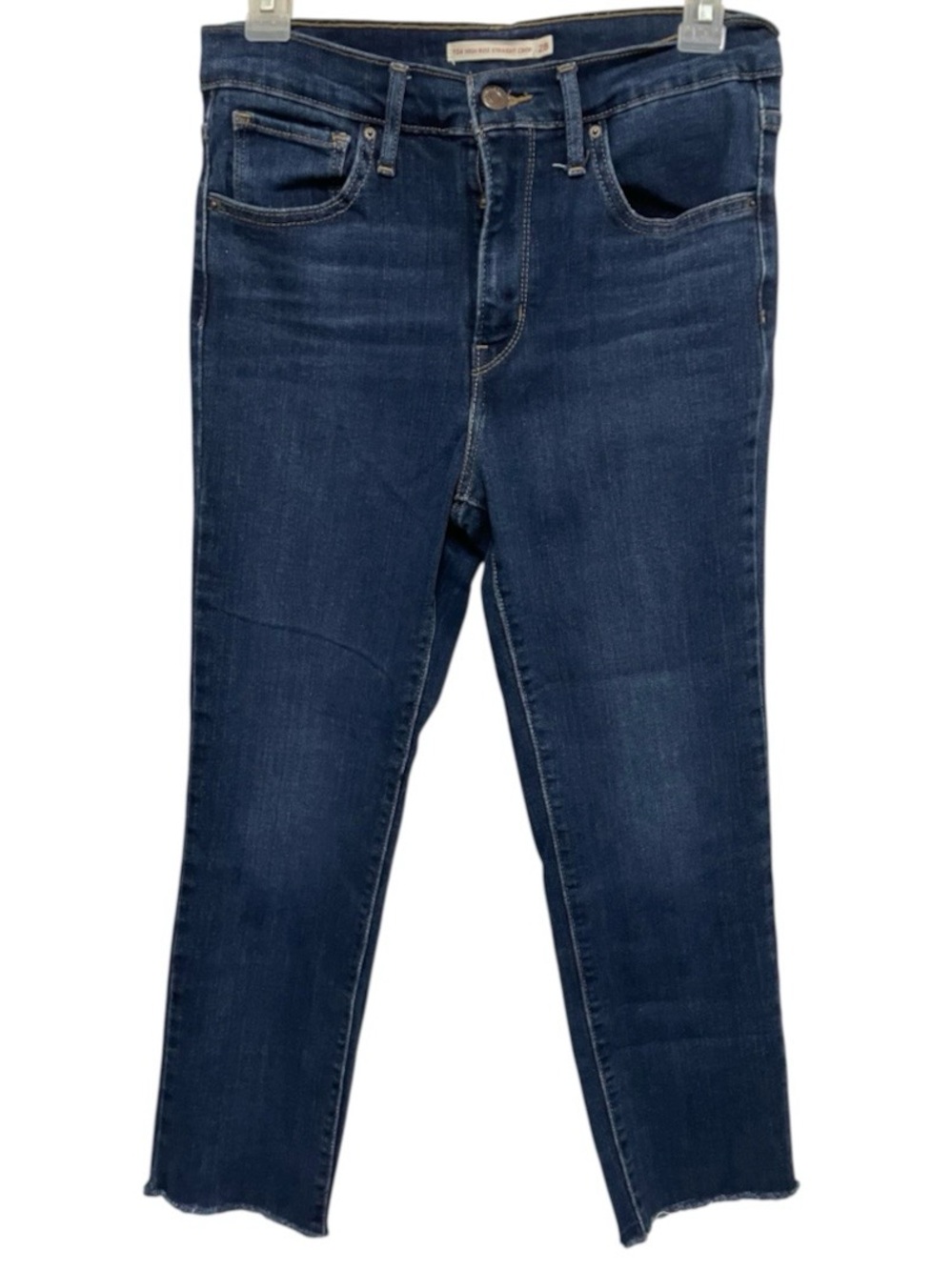 Levi’s 724 high rise straight crop jeans